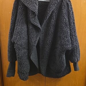 Katydid Black Teddy Jacket